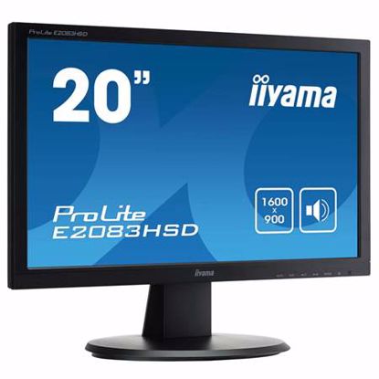 Fotografija izdelka IIYAMA ProLite E2083HSD-B1 49,4cm (19,5'') FHD TN VGA/DVI zvočniki LED LCD monitor