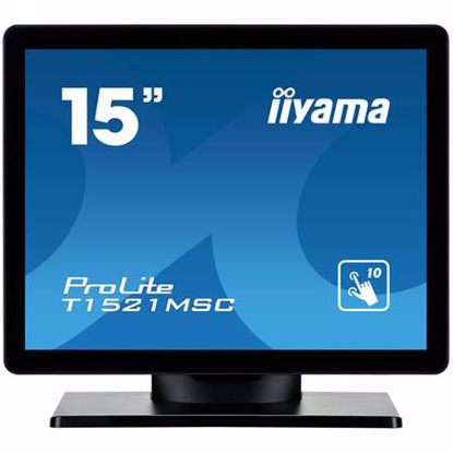 Fotografija izdelka IIYAMA T1521MSC-B1 38cm (15") XGA P-CAP zvočniki na dotik LED LCD monitor