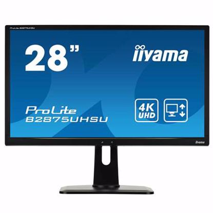 Fotografija izdelka IIYAMA ProLite B2875UHSU-B1 71 cm (28") 4K TN zvočniki LED monitor