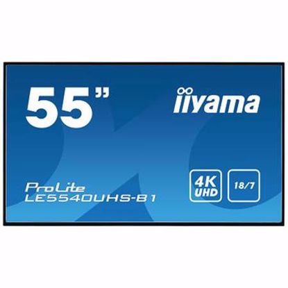 Fotografija izdelka IIYAMA ProLite LE5540UHS-B1 138,68cm (54,6") UHD AMVA3 LED informacijski monitor