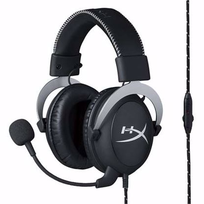 Fotografija izdelka HYPERX Cloud Pro (HX-HSCL-SR/NA) USB črne/srebrne z mikrofonom gaming slušalke