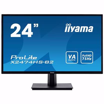 Fotografija izdelka IIYAMA PROLITE X2474HS-B2 60 cm (23,6") FHD VA LED VGA/HDMI/DP zvočniki monitor