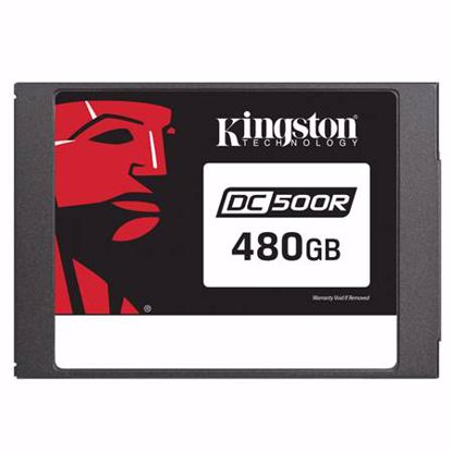 Fotografija izdelka KINGSTON Data Center DC500 Enterprise (Read-Centric) 480GB 2,5'' SATA3 NAND 3D TLC (SEDC500R/480G) SSD