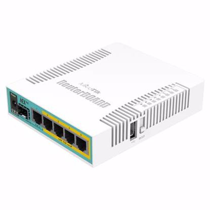 Fotografija izdelka MIKROTIK hEX PoE RB960PGS 5-port gigabit PoE mrežni usmerjevalnik-router