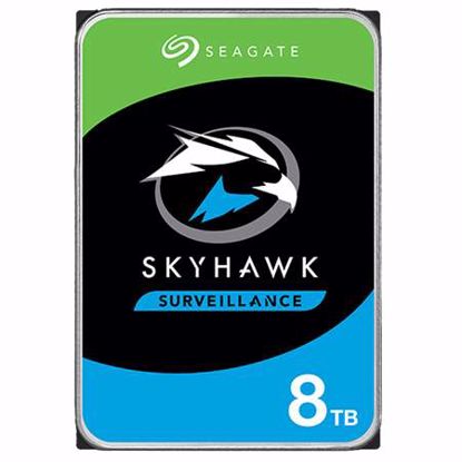 Fotografija izdelka SEAGATE SkyHawk 8TB SATA3 3,5" 128MB 7200 (ST8000VX004) trdi disk