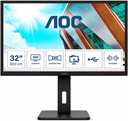 Fotografija izdelka AOC Q32P2 31,5" IPS QHD 75Hz monitor