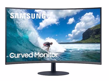 Fotografija izdelka Monitor Samsung C27T550FDRXEN 27", VA, CURVED, 16:9, 1920 x 1080, HDMI, DP
