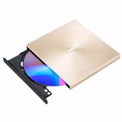 Fotografija izdelka ASUS ZenDrive U9M Ultra Slim (90DD02A5-M29000) zlat zunanji DVD zapisovalnik