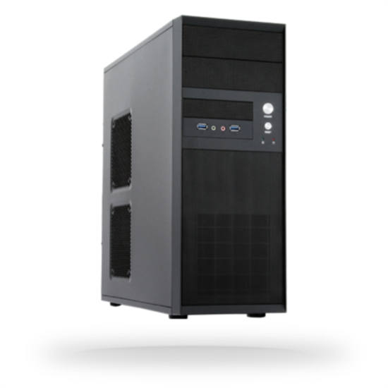 Fotografija izdelka Chieftec CQ-01B-U3-OP USB3 ATX ohišje, črno