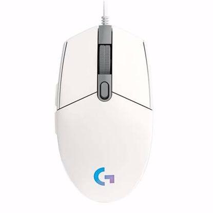 Fotografija izdelka LOGITECH G102 LIGHTSYNC gaming optična bela miška