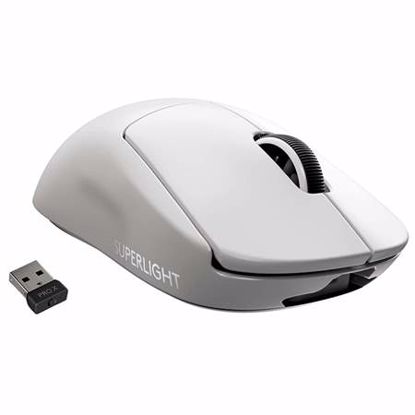 Fotografija izdelka LOGITECH G PRO X Superlight senzor brezžična optična bela gaming miška
