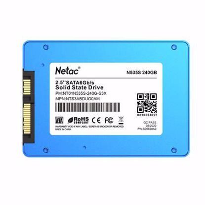 Fotografija izdelka NETAC N535S 240GB 2,5" SATA3 (NT01N535S-240G-S3X) SSD