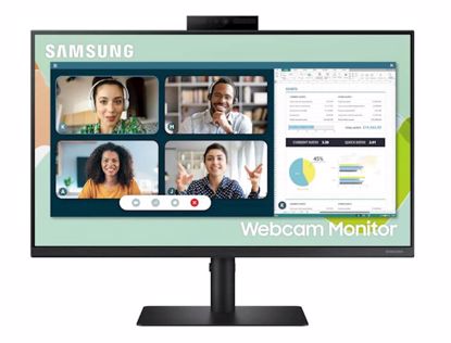 Fotografija izdelka Monitor Samsung S24A400VEU 24", IPS, 16:9, 1920x1080, D-Sub,DP,HDMI,USB Hub, KAMERA, ZVOČNIKI