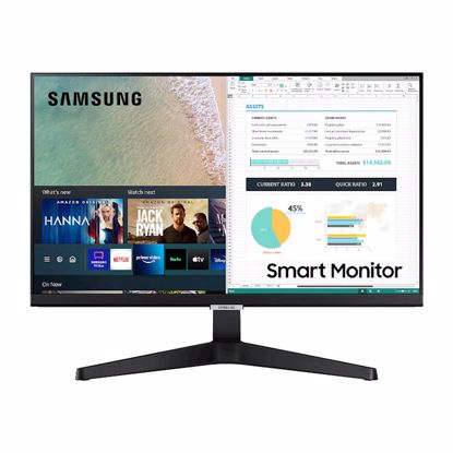 Fotografija izdelka Monitor Samsung S24AM506NU Smart M5, 24", IPS, 16:9, 1920x1080, 2xHDMI, wifi, bluetooth