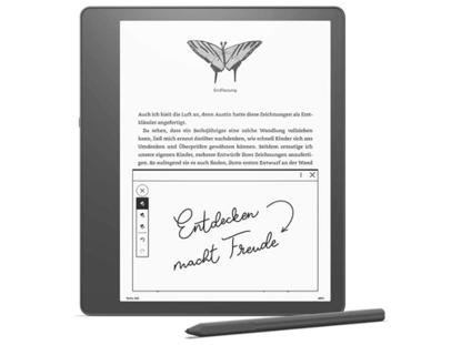 Fotografija izdelka E-bralnik Amazon Kindle Scribe 2022, 10.2'' 16GB WiFi, 300dpi, Basic pisalo, USB-C, črn