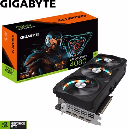 Fotografija izdelka Grafična kartica GIGABYTE GeForce RTX 4080 GAMING OC, 16GB GDDR6X, PCI-E 4.0