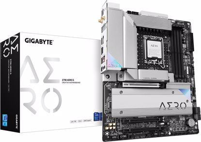Fotografija izdelka GIGABYTE Z790 AERO G, DDR5, SATA3, USB3.2Gen2x2, DP, 2.5GbE, WIFI 6E, LGA1700 ATX