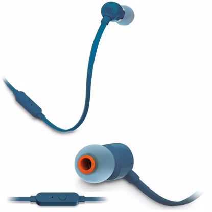 Fotografija izdelka JBL Tune 110 In-ear slušalke z mikrofonom, modre