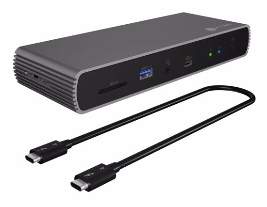 Fotografija izdelka Icybox IB-DK8801-TB4 Thunderbolt 4 priklopna postaja s Power Delivery PD100W 