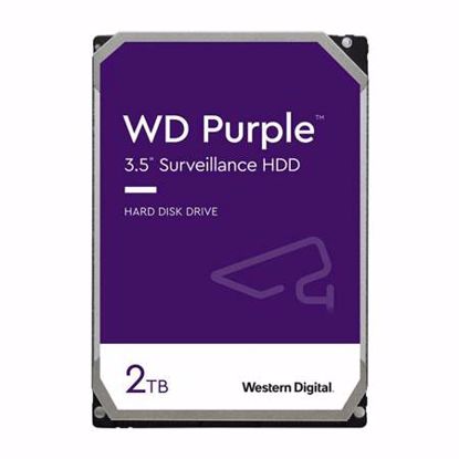 Fotografija izdelka WD Purple 2TB 3,5" SATA3 256MB (WD22PURZ) trdi disk