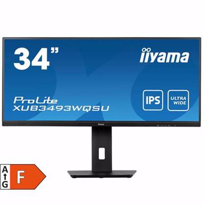 Fotografija izdelka IIYAMA XUB3493WQSU-B5 86,7cm (34") UWQHD ADS-IPS LED LCD 21:9 zvočniki monitor
