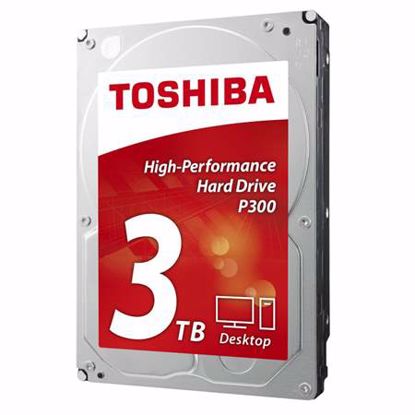 Fotografija izdelka TOSHIBA P300 3TB 3,5" SATA3 64MB 7200rpm (HDWD130UZSVA) trdi disk