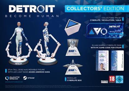 Fotografija izdelka Detroit: Become Human - Collector's Edition (PC)