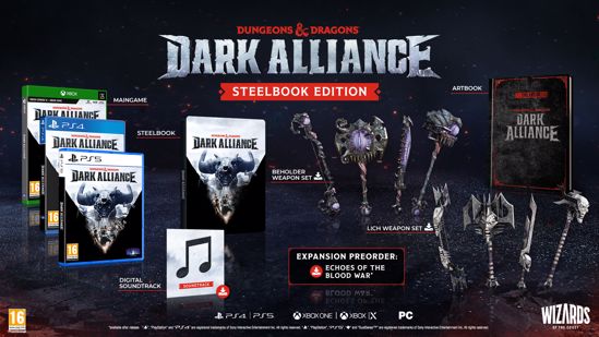 Fotografija izdelka Dungeons and Dragons: Dark Alliance - Steelbook Edition (PS5)