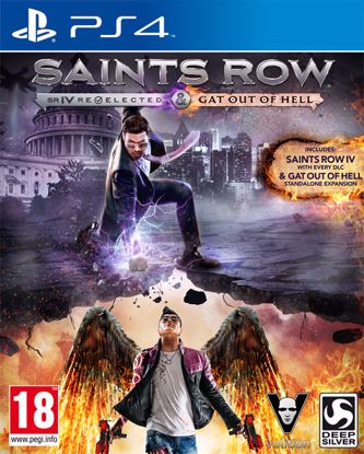 Fotografija izdelka Saints Row IV: Re-Elected + Gat Out of Hell (PS4)