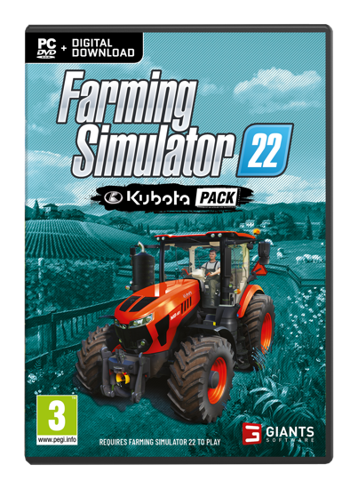 Fotografija izdelka Farming Simulator 22 - Kubota Expansion Pack (PC)