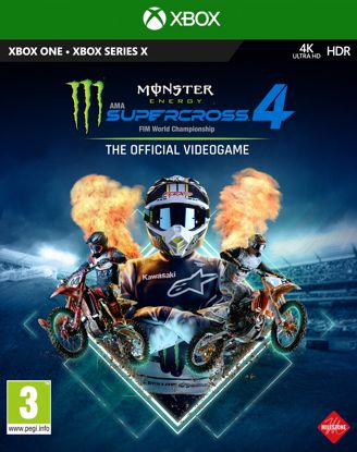 Fotografija izdelka Monster Energy Supercross: The Official Videogame 4 (Xbox One)