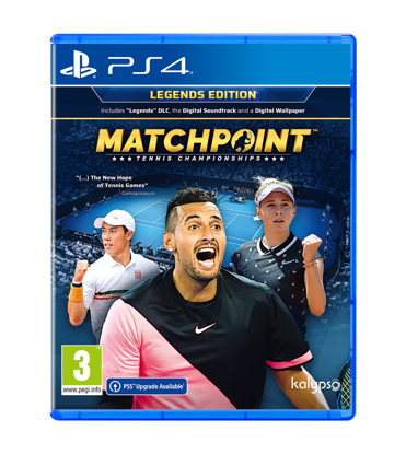 Fotografija izdelka Matchpoint: Tennis Championships - Legends Edition (Playstation 4)