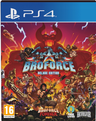 Fotografija izdelka Broforce- Deluxe Edition (Playstation 4)