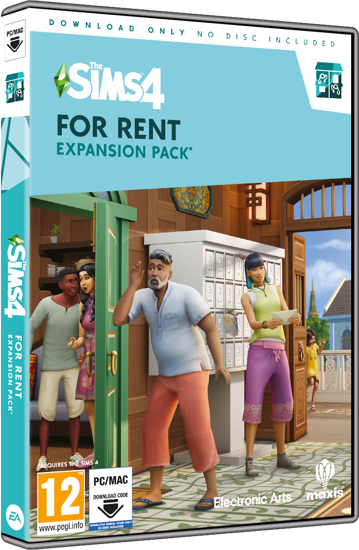 Fotografija izdelka The Sims 4: For Rent (PC)