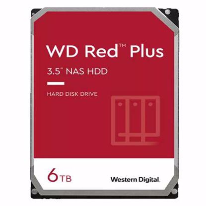 Fotografija izdelka Red Plus 6TB 3,5" SATA3 256MB (WD60EFPX) trdi disk