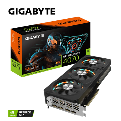 Fotografija izdelka Grafična kartica GIGABYTE GeForce RTX 4070 GAMING OC V2 12G, 12GB GDDR6X, PCI-E 4.0