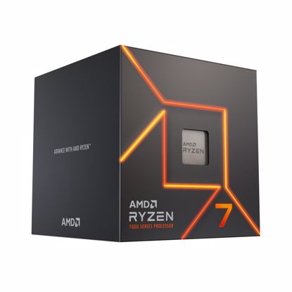 Fotografija izdelka AMD Ryzen 7 7700 3.8GHz 32MB 65W S-AM5 Wraith Prism hladilnik BOX procesor