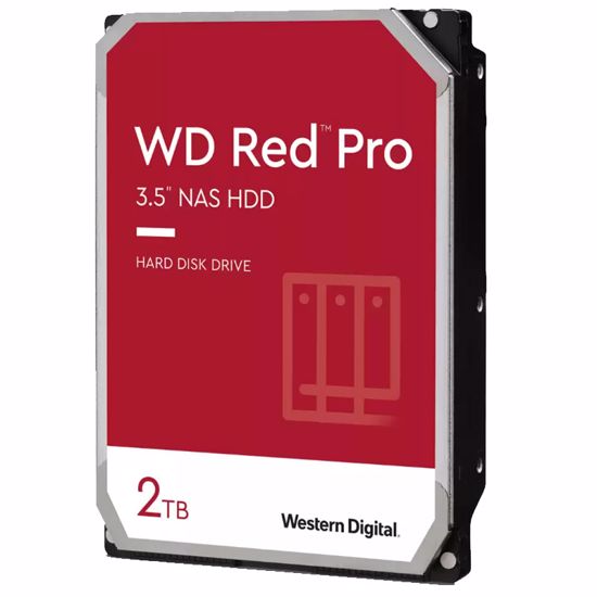 Fotografija izdelka WD Red Pro 2TB 3,5" SATA3 64MB 7200rpm (WD2002FFSX) NAS trdi disk