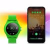 Fotografija izdelka FOREVER Colorum CW-300 pametna ura, 1.22" zaslon, Bluetooth, Android + iOS, baterija, aplikacija, IP68, merjenje aktivnosti, analiza spanca, športni načini, zelena (xGreen)