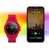 Fotografija izdelka FOREVER Colorum CW-300 pametna ura, 1.22" zaslon, Bluetooth, Android + iOS, baterija, aplikacija, IP68, merjenje aktivnosti, analiza spanca, športni načini, rdeča (xMagenta)