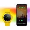 Fotografija izdelka FOREVER Colorum CW-300 pametna ura, 1.22" zaslon, Bluetooth, Android + iOS, baterija, aplikacija, IP68, merjenje aktivnosti, analiza spanca, športni načini, rumena (xYellow)