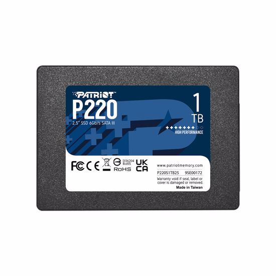 Fotografija izdelka Patriot P220 1TB SSD SATA 3 2.5"