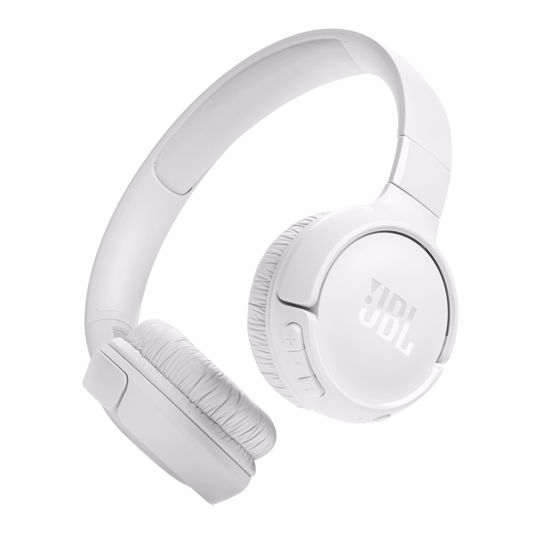 Fotografija izdelka JBL Tune 520BT Bluetooth naglavne brezžične slušalke, bele