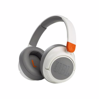 Fotografija izdelka JBL JR460NC Bluetooth otroške naglavne brezžične slušalke, bele