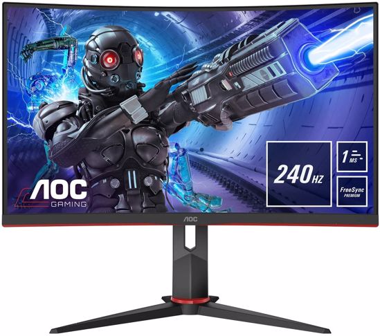 Fotografija izdelka AOC C32G2ZE 31.5'' ukrivljen gaming monitor