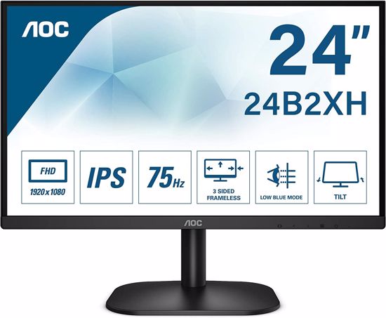 Fotografija izdelka AOC 24B2XH 23,8'' IPS 75Hz monitor