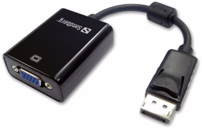 Fotografija izdelka Sandberg Adapter iz DisplayPort na VGA priključek