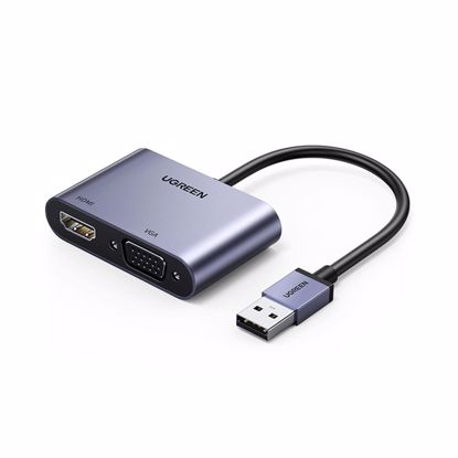 Fotografija izdelka Ugreen USB 3.0 na HDMI / VGA adapter 20518