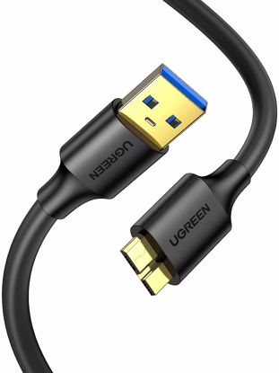 Fotografija izdelka Ugreen USB 3.0 kabel USB A na Micro B, 0,5 m