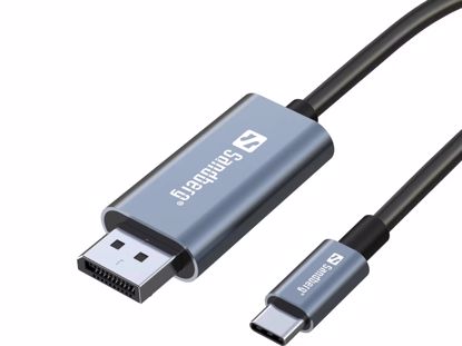 Fotografija izdelka Sandberg USB-C na DisplayPort video povezovalni kabel 2m